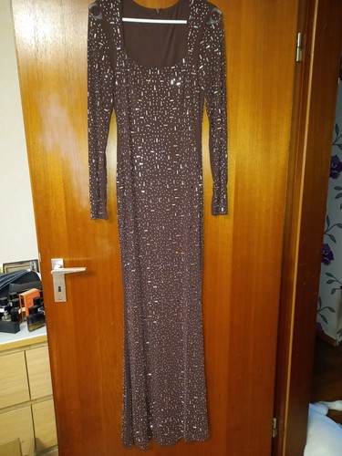 Elegantes abendkleid braun - elegantes,