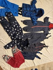 Winterkleidungspaket 86/92, Schneeanzug, schneehosen, Regenhosen