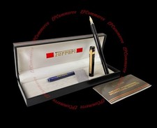 Penna Stilografica Ferrari Formula oro 750 18K Füllfederhalter Gold Vintage S...