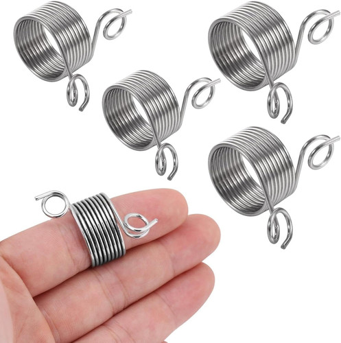 Strickring edelstahl 4er set - edelstahl,