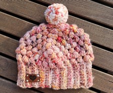 Mütze, Schurwolle, Merino, Texelwolle, Handgesponnen, Handarbeit, Winter, Warm