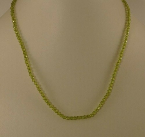 Peridot edelstein halskette - peridot,