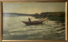 Ölbild Impressionist Max