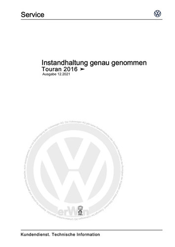 Touran 2016 - vw, +