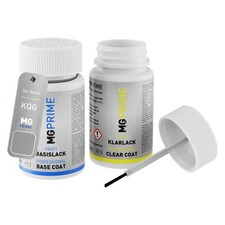Autolack Lackstift Set für Dacia KQG Gris Schiste Metallic Dolomit Grau 2 x 50ml