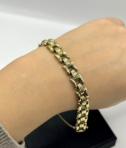 Gold armband 333 elegant - 333,