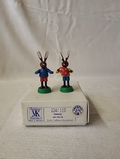 Osterhasen, Hasenpaar, Holz