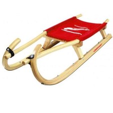 Gasser Tourenrodel Spezial Klassik Rennrodel Schlitten Doppelsitzer - kurz 