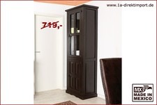 Kolonialstil Vitrinenschrank