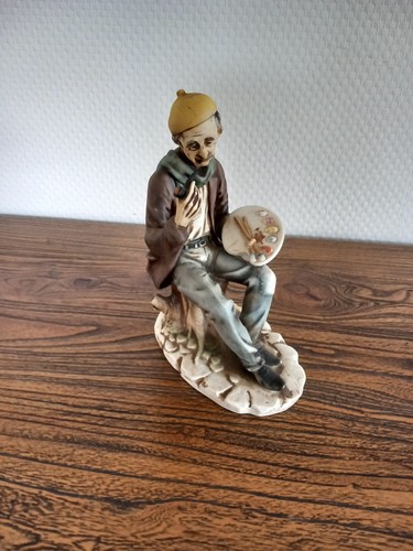 Alte figur maler mit - alte,