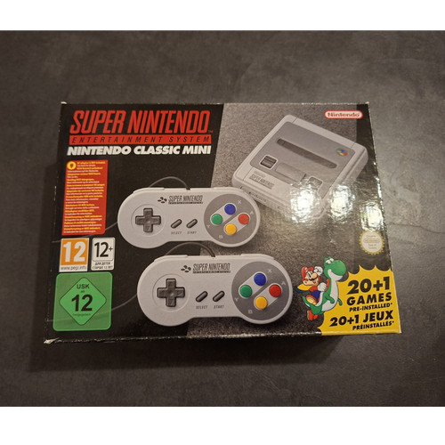 Nintendo classic mini super - nintendo,