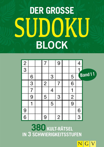 Der große sudoku block - sudoku,