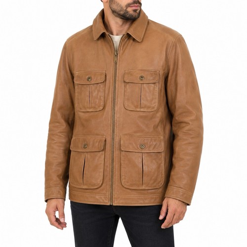 Camel active herren lederjacke - active,