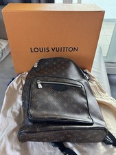 LOUIS VUITTON Josh Rucksack Backpack M45349Monogram Macassar Leder Braun LV