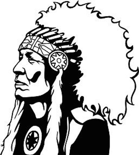 In4 aufkleber indianer - in4,