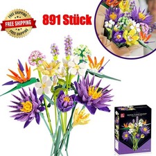891 Stück Blumen Bausteine
