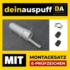 Endschalldämpfer für Citroen Xsara Picasso 1.8 16V Auspuff A658