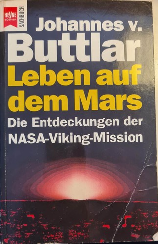 Leben auf dem mars - dem, sachbuch