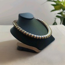 Schlangenkette Extravagant Zweifarbig Modeschmuck 