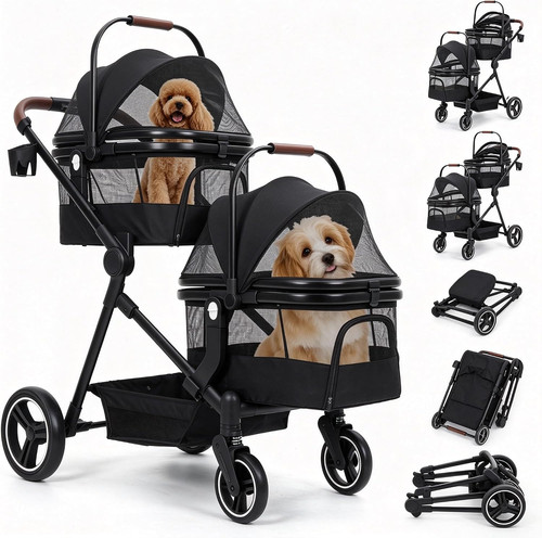 Hundewagen faltbar 22 - 3-in-1,
