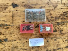 Große  + Kleine Sicherheitsnadeln Silber Blank  Metall Anstecknadeln zum Basteln