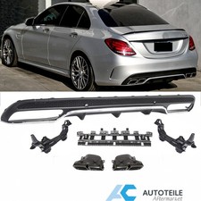 Chrom Heckdiffusor Schwarz