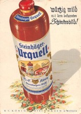 766202) DR Werbekarte Steinhäger Urquell Steinhagen Kr. Gütersloh Westfalen 1942