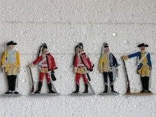 14 Zinnfiguren,  60mm Herbufiguren & 50mm Grenadiere (Herst.? ), 1756-1763, SB