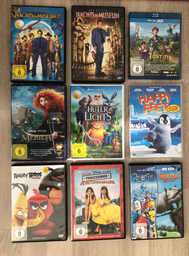 Dvds sammlung kinderfilme - 10,