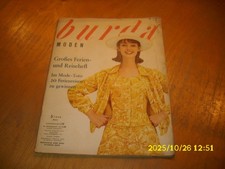 BURDA MODEN 5 / 1958 mit Schnittmustern Vintage 50er Jahre