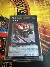 Yu-Gi-Oh! M-X-Saber Invoker 1. Edition Secret Rare ORCS-EN099