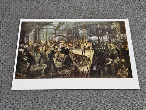 Eisenwalzwerk postkarte - eisenwalzwerk,