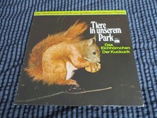 LP - Der Tierfreund erzählt - Tiere in unserem Park / Ariola - Neuwertig