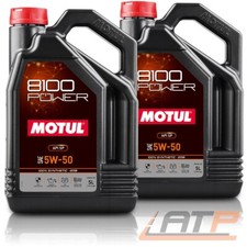 MOTUL 2x 5 L LITER 8100 POWER 5W-50 MOTOR-ÖL MOTORENÖL VOLLSYNTHETISCH