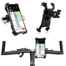 Fahrrad Halterung Handy Halter 4 Ecken Smartphone Tasche Lenker Bike Holder