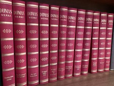 Dumas Meisterwerke in 12 Bänden Roter Leineneinband Standardverlag Top Zustand