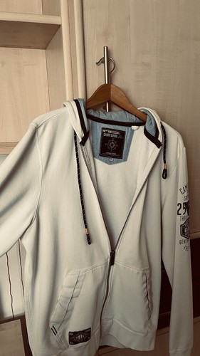 Weiße camp david - weiße, strickjacke