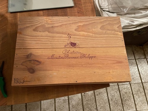 Kiste chateau mouton - kiste,