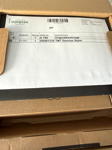 Vorwerk thermomix tm7 - tm7, gemüse