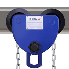 Pallit Laufkatze mit Getriebekette | bis 5000kg | Krankatze + Haspelkette