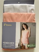 Damen Unterhemden 2er Pack Hemdchen Gr. S 36/38 Neu