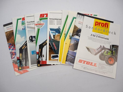Original prospekt stoll - 9x,