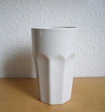 lkea Pokal Kaffeetasse Kaffeebecher Tasse Becher weiß Latte Macchiato 15 cm