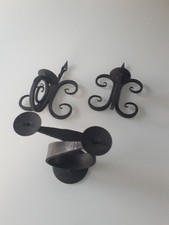 2x Wandkerzenhalter 1x