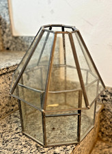 Mini-Gewächshaus Tiffany-Stil, Vintage aus den 1980er-Jahren