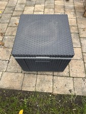 Allibert Kühlbox Beistelltisch Getränkekühler Kühlkiste Fußhocker Pflanzkübel!