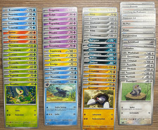 Pokemon Schwarze Blitze Komplett Set | Deutsch Masterset | C/UC Alle 70 Karten