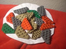 LEGO 17 x Flügelplatte 3x6