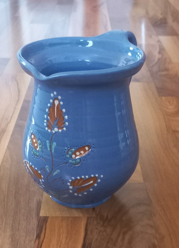 Vintage keramik krug - keramik,