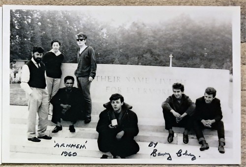 Autogramm beatles barry chang - beatles,